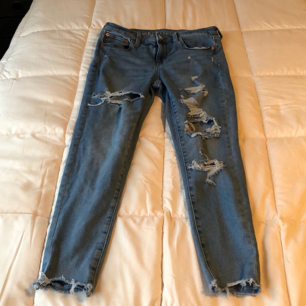 AE ripped jeans